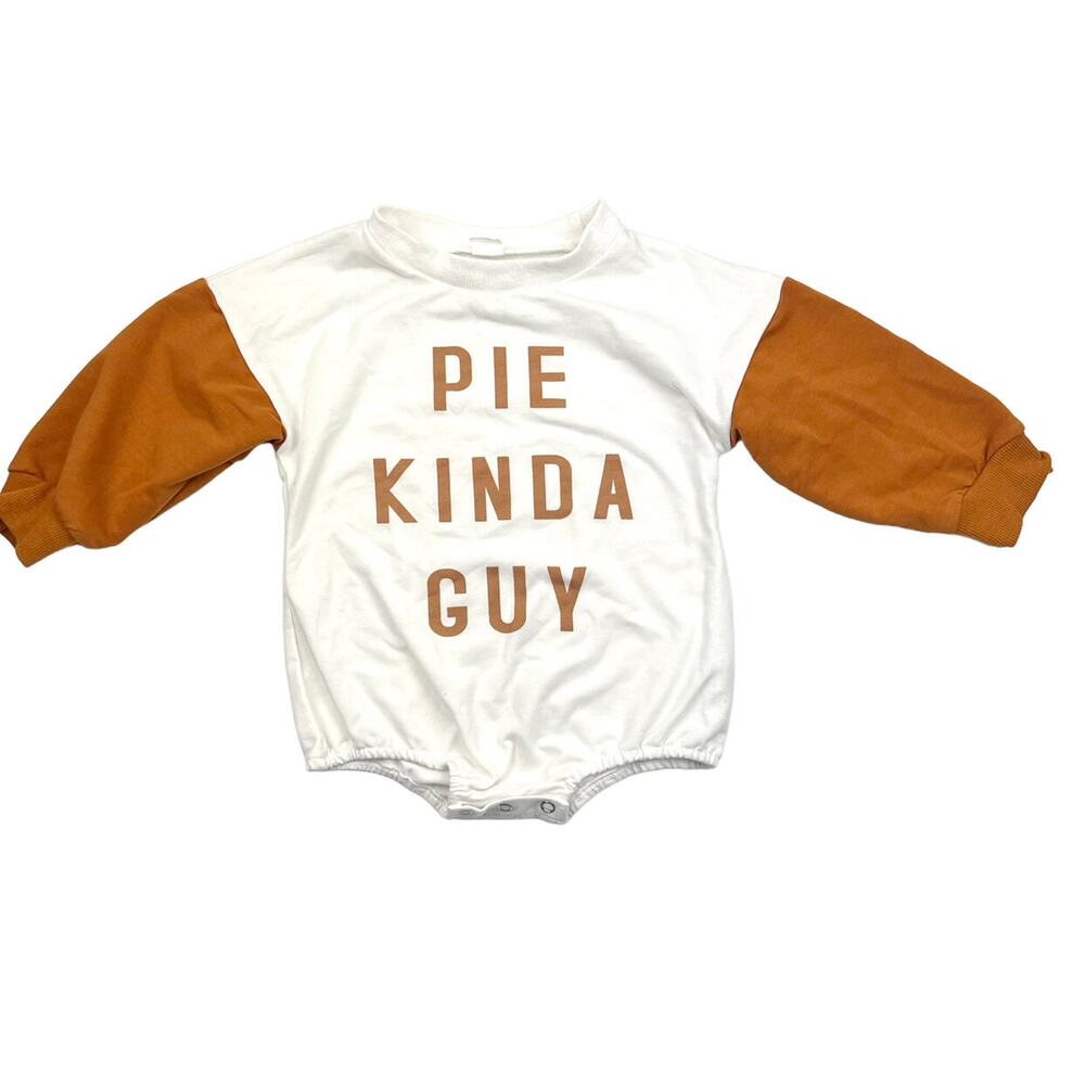Pie Kinda Guy Bodysuit Romper